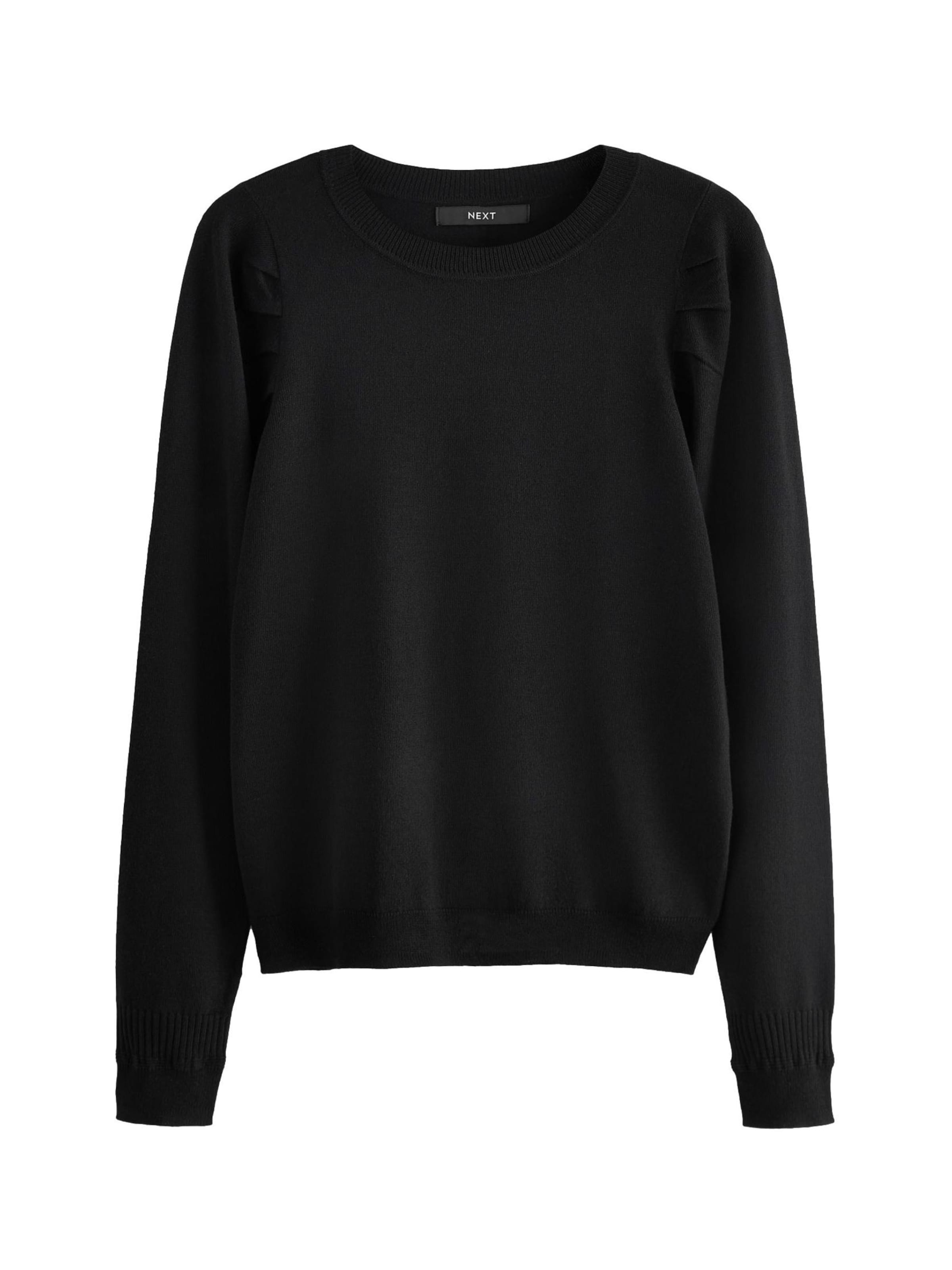 Next Sweter w kolorze czarny: przód