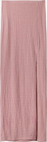 Jupe Bershka en rose : devant