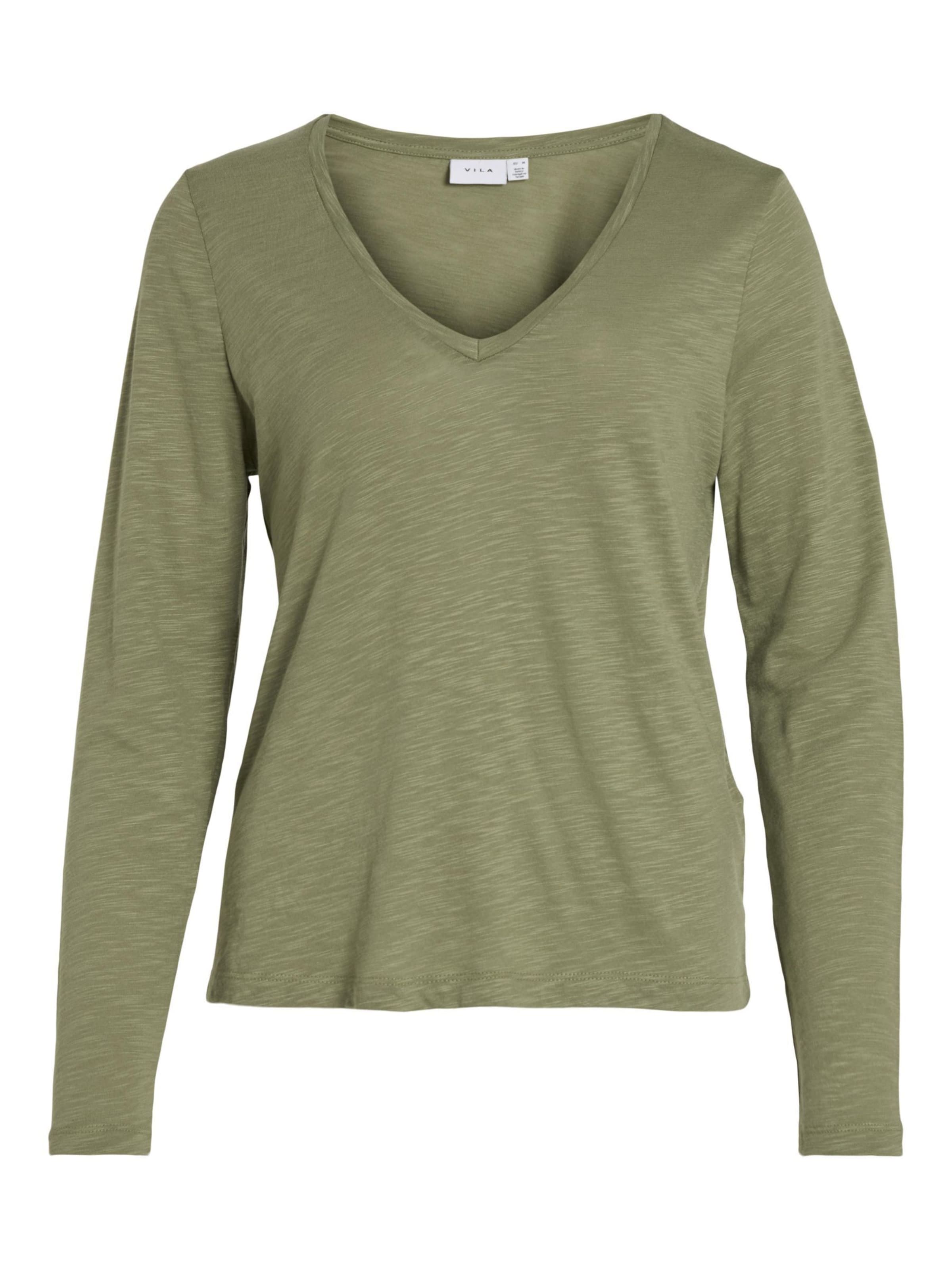 T-shirt VILA en vert : devant