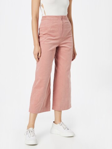 ICHI Loosefit Broek in Roze: voorkant