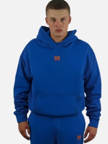HEFTYKA Pullover 'HOODIE X-TRA HEAVY'‌ in Blau: Vorderseite