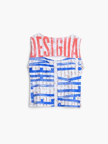 T-shirt Desigual en blanc