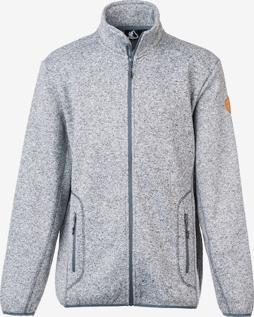 Whistler Athletic Fleece Jacket in Grey: front