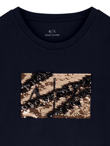 Maglietta 'T-shirt AX ARMANI EXCHANGE da Donna - bianco 8NYTDLYJ73Z6110' di ARMANI EXCHANGE in nero