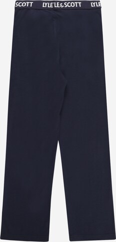 Lyle & Scott Regular Hose in Blau