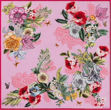 Roeckl Shawl 'PAISLEY & FLOWERS NICKY' in Pink: front