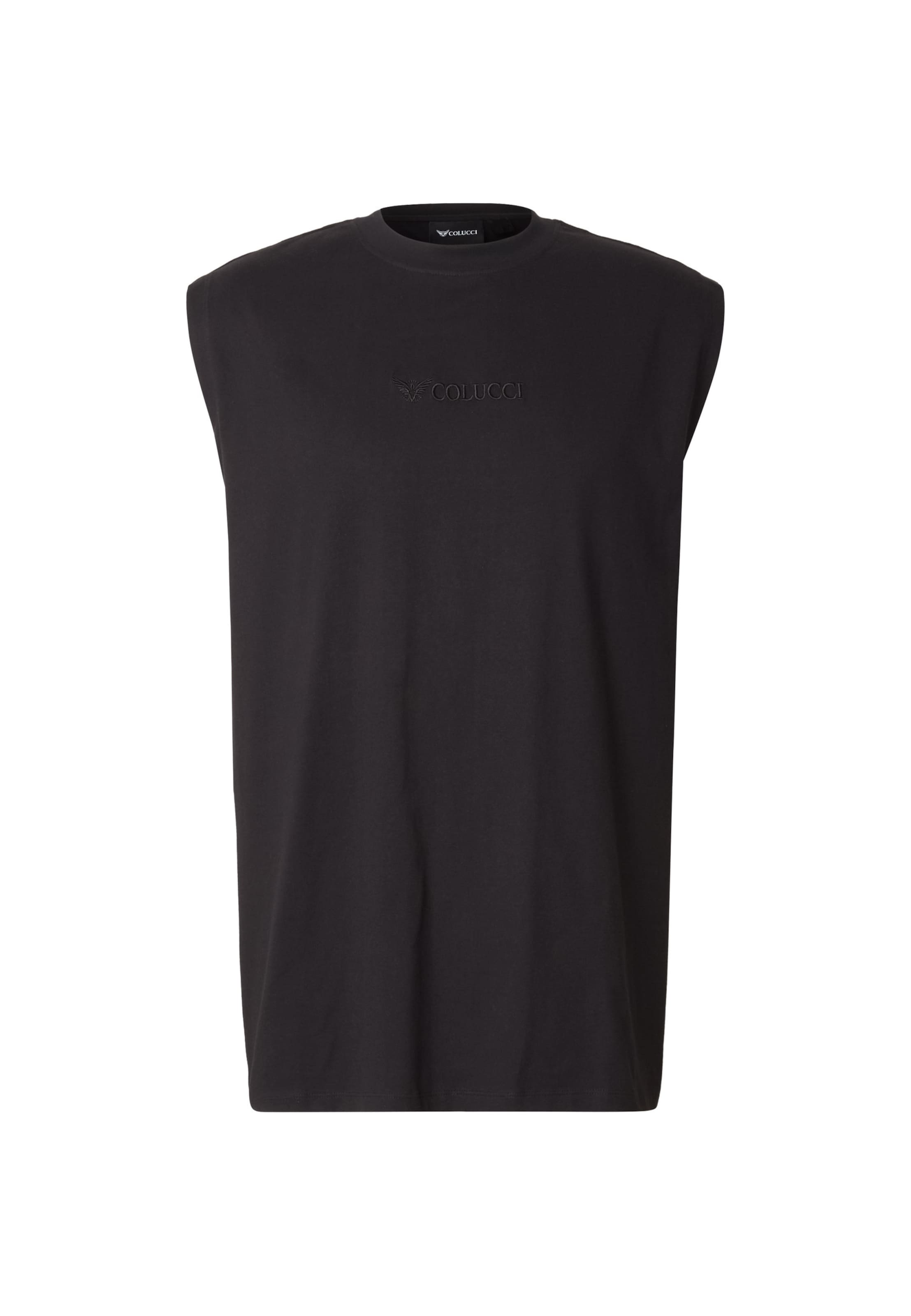 Colucci Shirt 'Feltrin' in Black: front