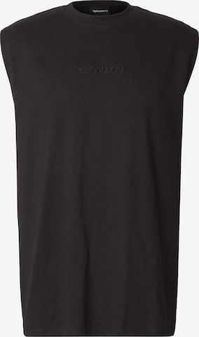 T-Shirt 'Feltrin' Colucci en noir : devant
