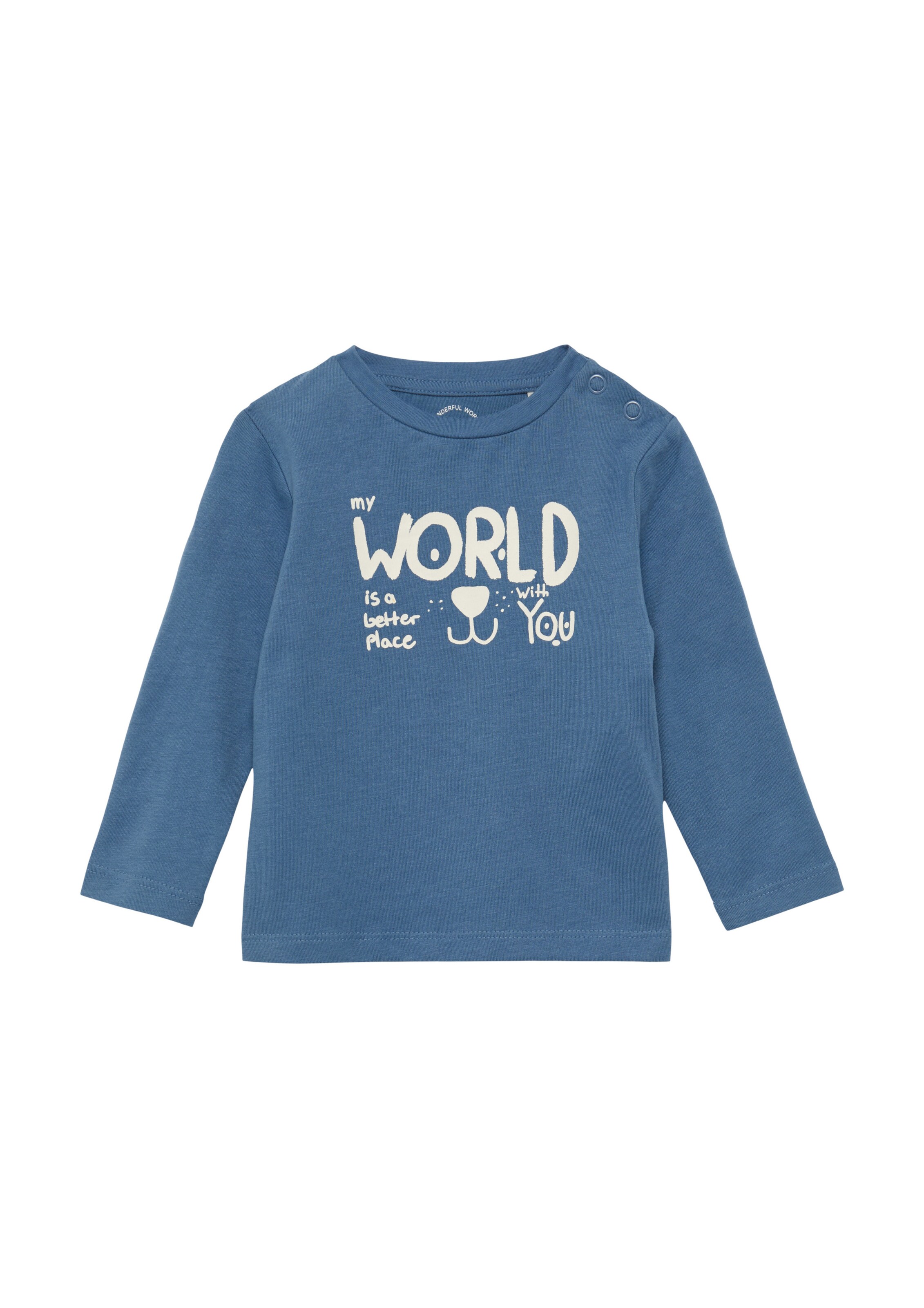 T-Shirt s.Oliver en bleu : devant