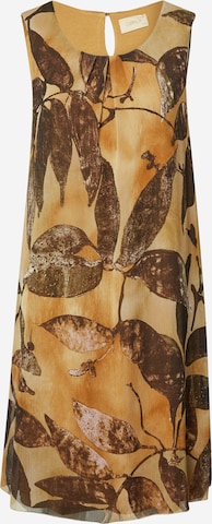 Cartoon Dress in Brown: front