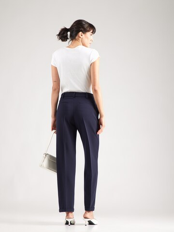 MAX&Co. Regular Pleated Pants 'ORATA' in Blue