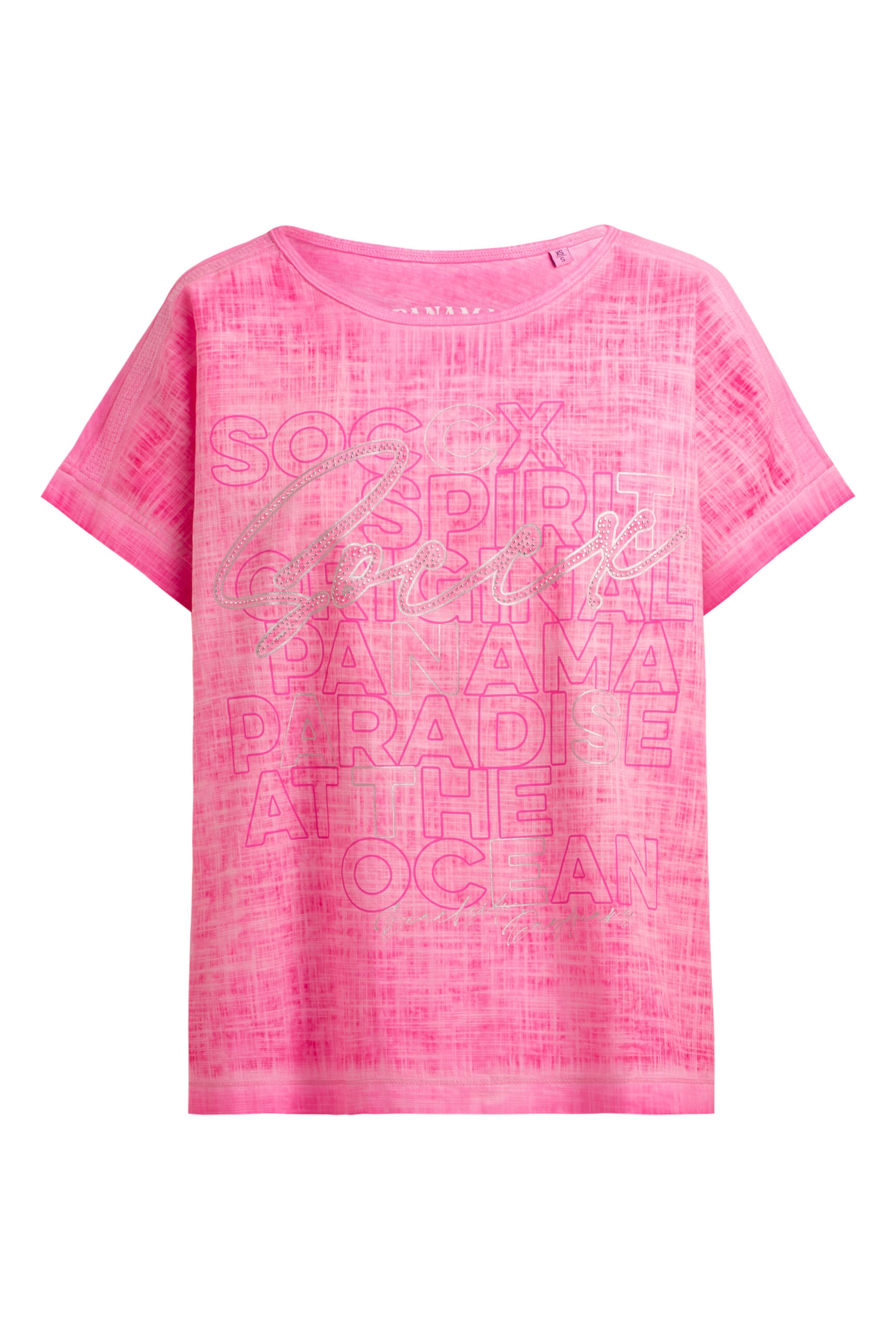 Soccx Blouse in Pink: front