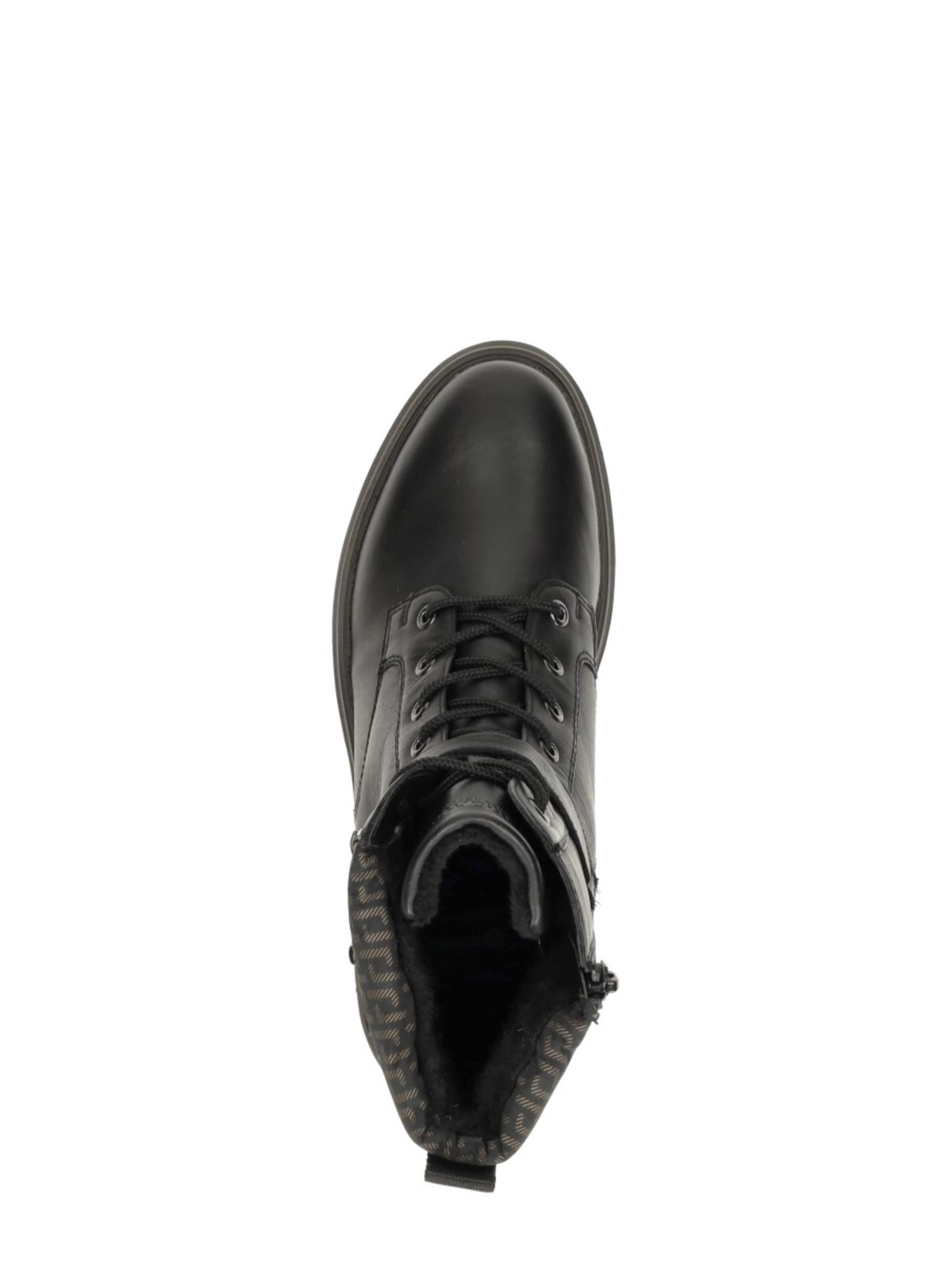 Bottines à lacets REMONTE en noir