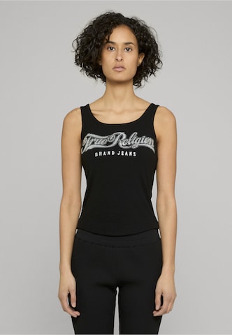 Haut True Religion en noir : devant