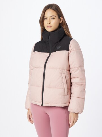 4F Outdoor Jacket in Orange: front