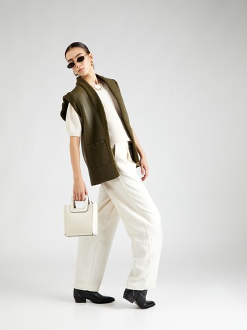 VERO MODA - Jersey 'FABULOUS' en beige