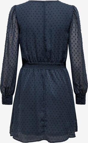 Robe-chemise 'LAURENCE' ONLY en bleu