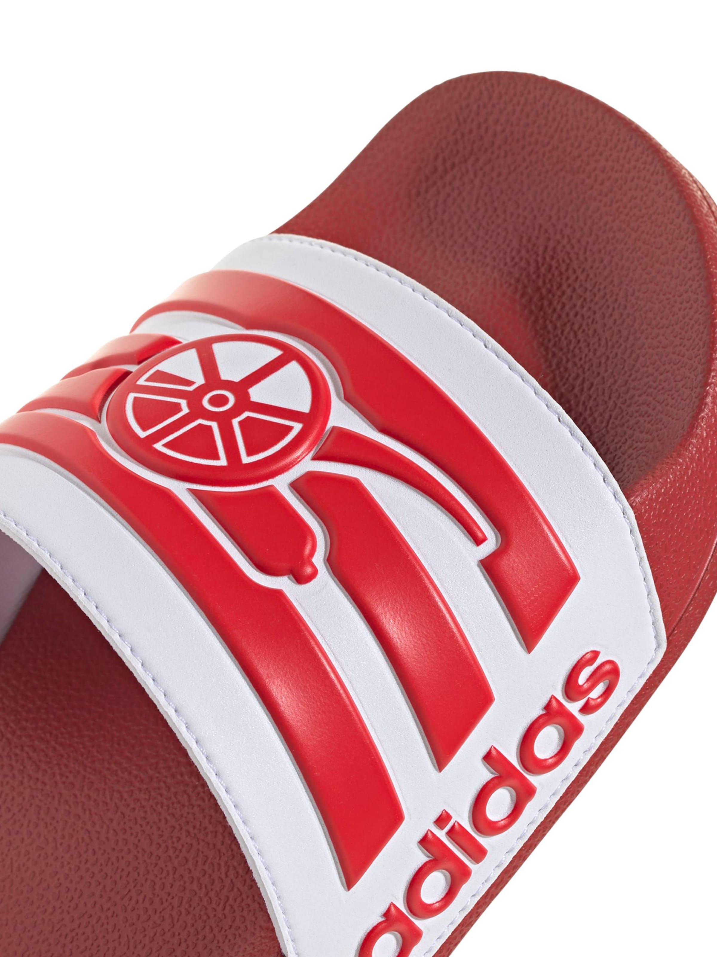 ADIDAS SPORTSWEAR Σαγιονάρα 'ADILETTE Arsenal' σε κόκκινο