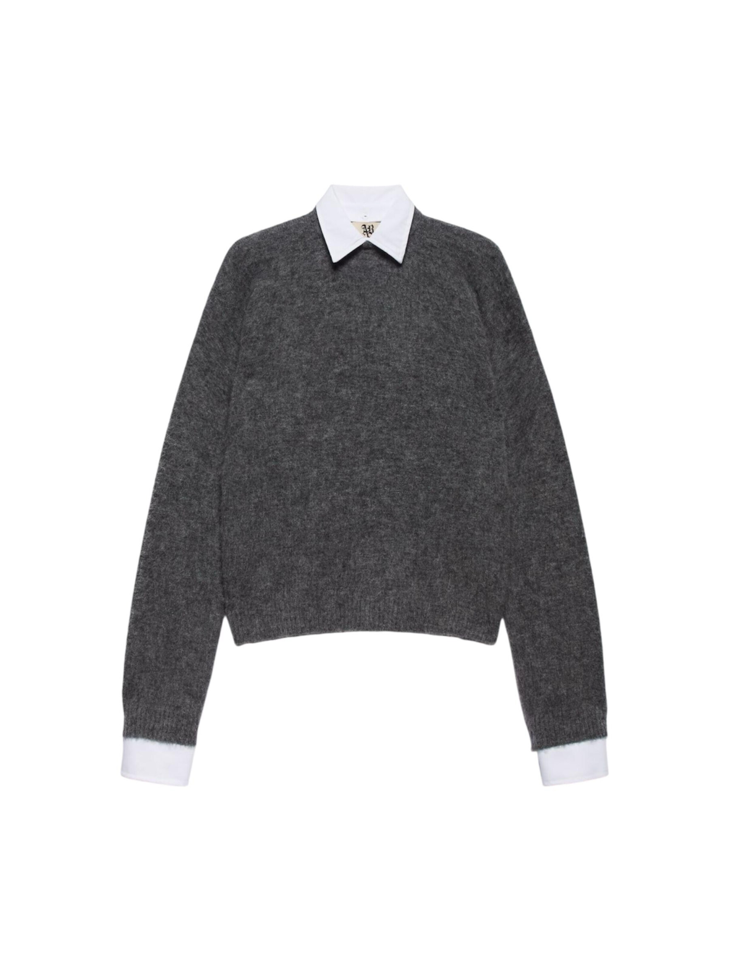 Aniye By Pullover‌‌ in Grau: Vorderseite