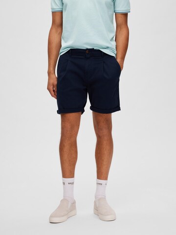 SELECTED HOMME Regular Shorts 'GABRIEL' in Blau: predná strana