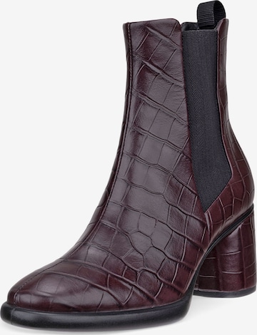 ECCO Chelsea Boots 'Sculpted LX 55' in Braun: Vorderseite