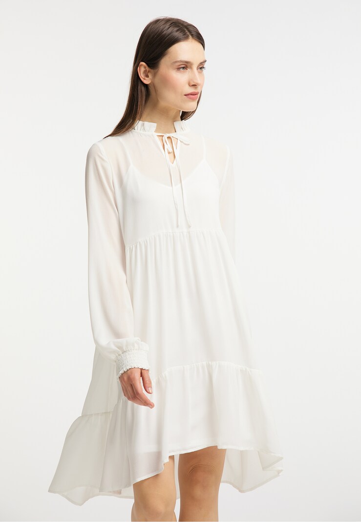 Plus Sizes Usha Shirt dresses White