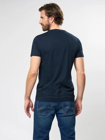 MCS Regular Fit Bluser & t-shirts 'Texas' i blå