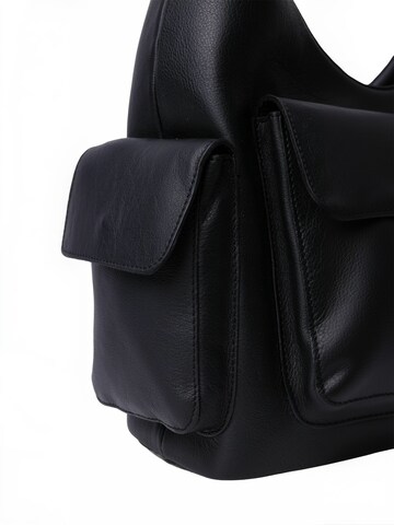 RE:DESIGNED Shopper ' Solvej ' in Zwart: voorkant