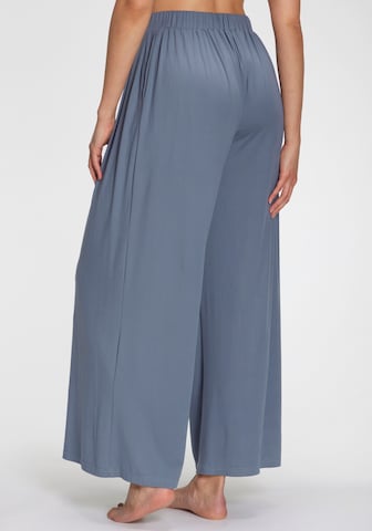 LASCANA Wide Leg Hose in Blau