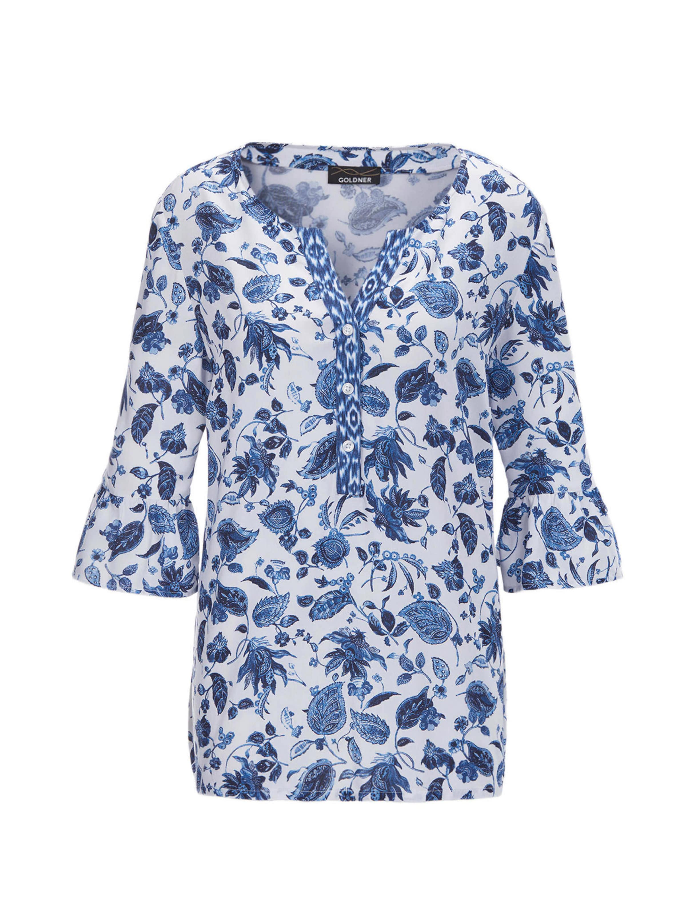 Tunique Goldner en bleu : devant