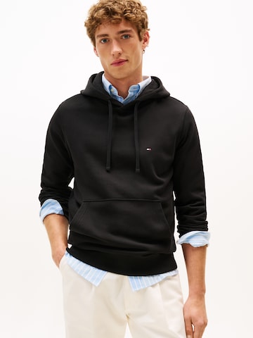 TOMMY HILFIGER Sweatshirt 'ESSENTIAL' in Black: front