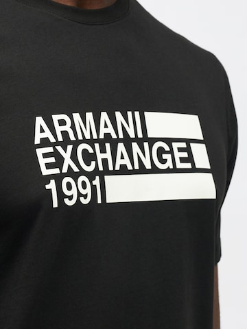 ARMANI EXCHANGE Bluser & t-shirts i sort