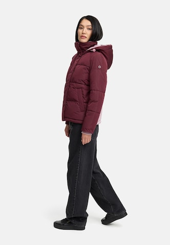 MARIKOO Winter jacket 'Omariaa 16' in Red
