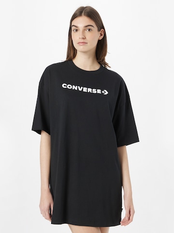 CONVERSE - Vestido en negro: frente