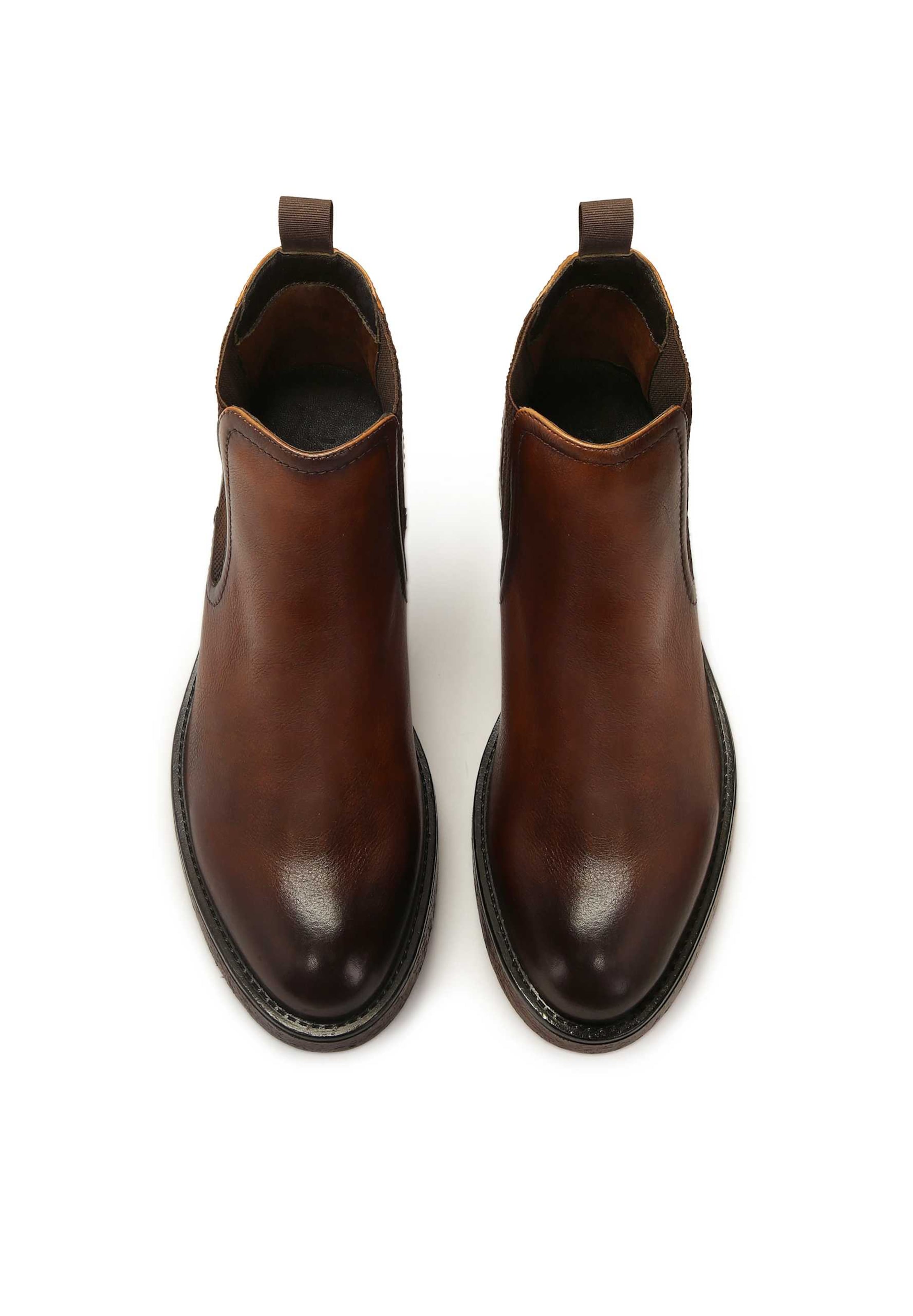 Kazar Chelsea boots i brun