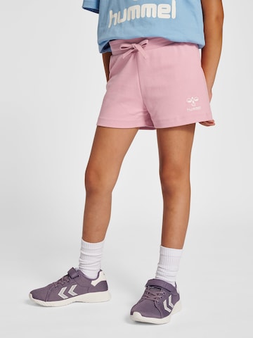 Hummel Regular Shorts 'Nille' in Pink: predná strana