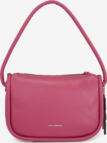 Karl Lagerfeld Schultertasche 'Ikonik' in Pink