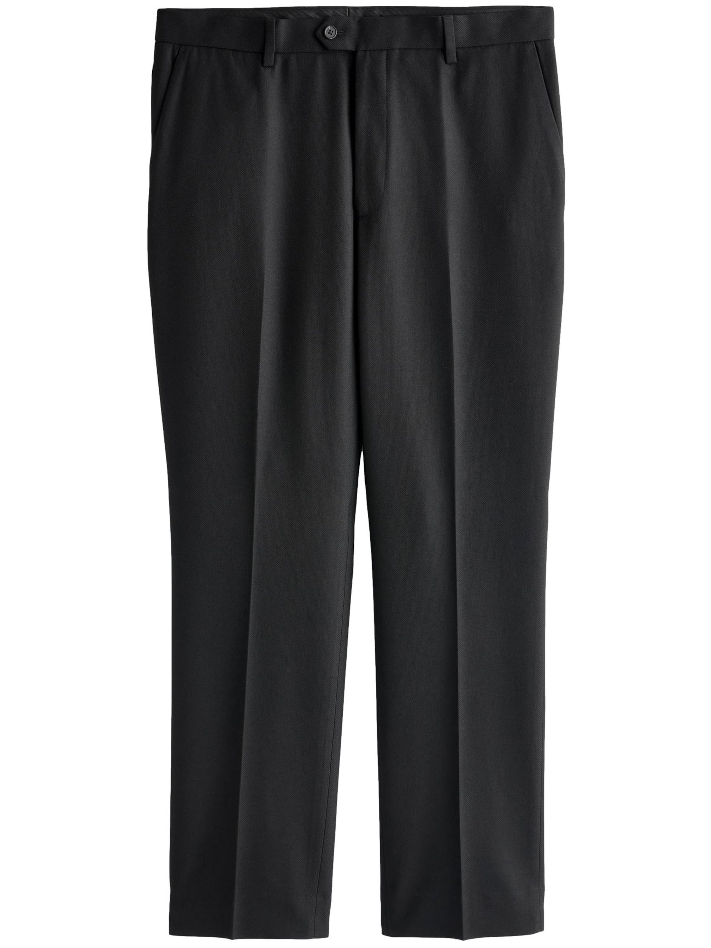 Next Обычный Плиссированные брюки в Черный: спереди