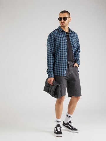 BLEND - Ajuste regular Camisa en azul