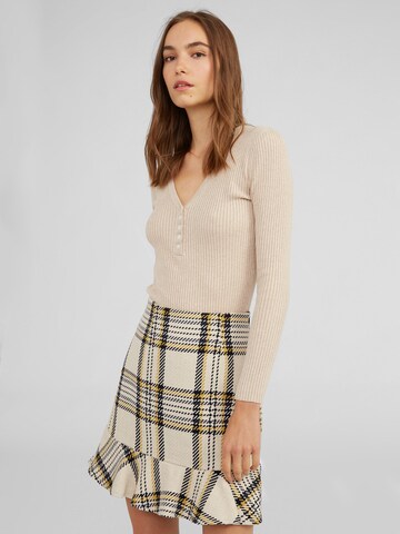 EDITED Trui 'Alesia' in Beige: voorkant