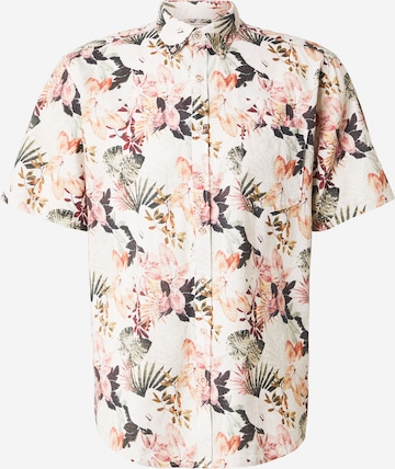 Cămașă de la Jack's pe bej: față