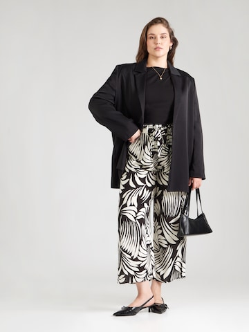Z-One Wide leg Pants 'Ci44ra' in Black