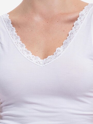 Nina von C. Undershirt 'Cosy' in White