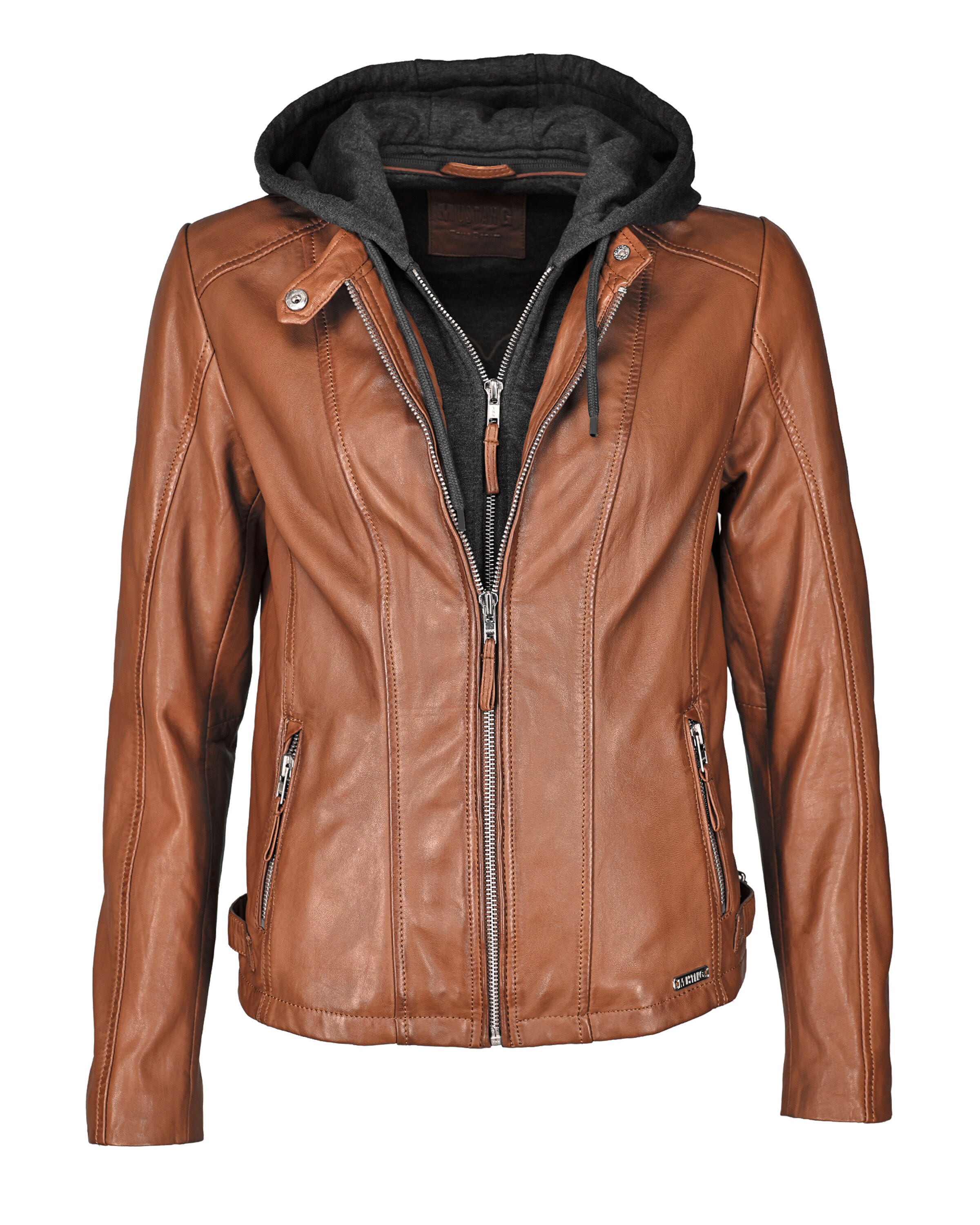 MUSTANG Jacke in Braun: Vorderseite
