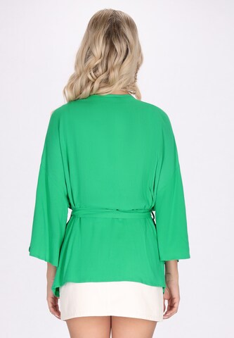 IZIA - Kimono en verde