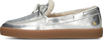 Slipper 'SIERRA ASTER' di BLACKSTONE in argento: frontale