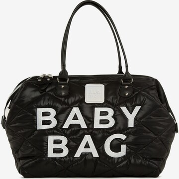 BagMori Diaper Bags in Black: front