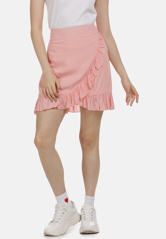 MYMO Skirt in Pink: front