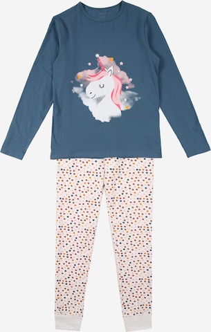 NAME IT Pajamas in Blue: front