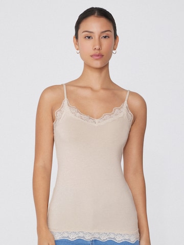 Tezenis Top in Beige: front